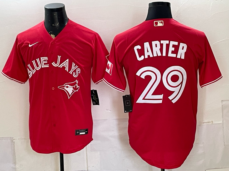Men 2026 Toronto Blue Jays #29 Carter red Game Nike MLB Jersey 080402->toronto blue jays->MLB Jersey